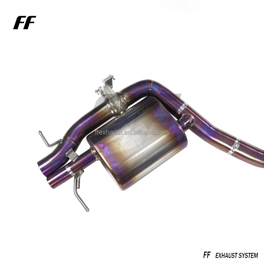 Suitable for Mercedes-Benz AMG S63 COUPE titanium valve electronic exhaust pipe