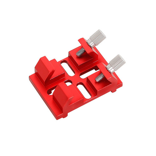 Star edge widened bridge type concave bottom cross finder mirror base astronomical telescope accessories XY-230616 red