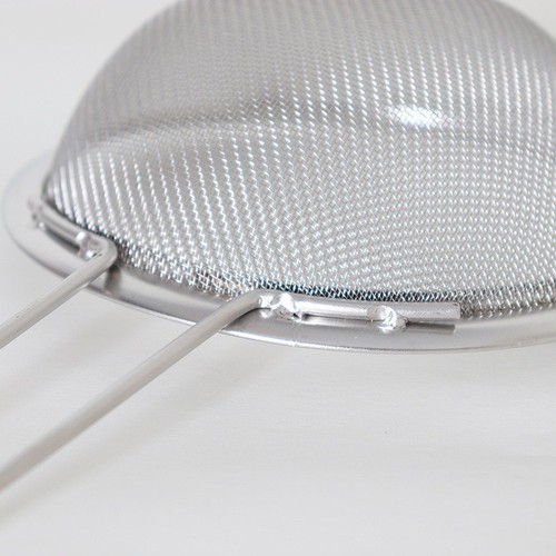 Stainless steel oil grid drain soy milk filter spoon kitchen frying flour sieve oil grid mesh oil filter colander