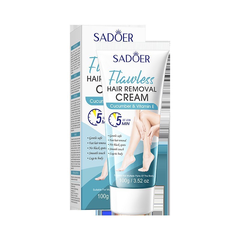 国境を越えた貿易 SADOER ビタミン C 脱毛クリーム、柔らかく脱毛し、肌を改善する脱毛クリーム卸売|undefined