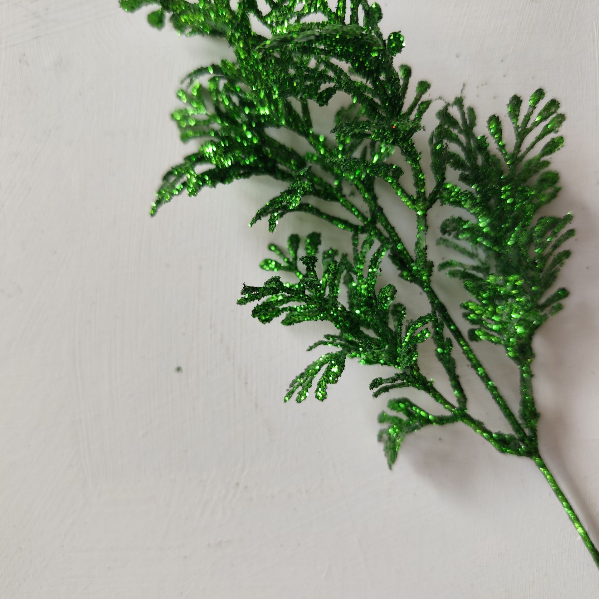 POS EXPRESS, decoraciones de Navidad, polvo de oro, ramas de árbol de Navidad, decoración hecha a mano, props de fotografía, productos transfronterizos, plantas verdes