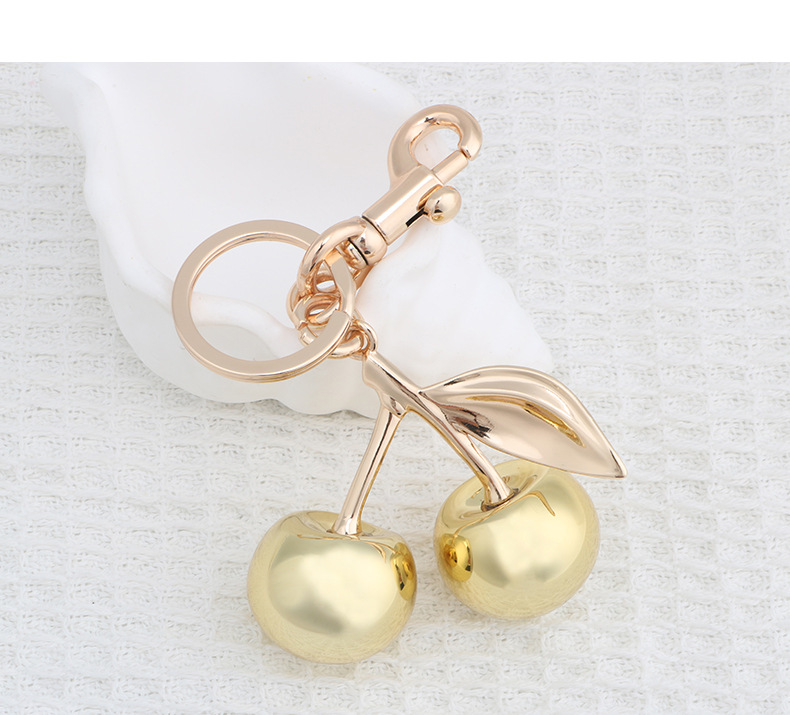54g Weight Bag Charms Bag Accessories Type 1 Piece Quantity Holiday, Banquet, Daily Occasion Zinc alloy Material Cherry Pattern Casual, Elegant, Lady Style 1 Piece Zinc Alloy Cherry Bag Charms 12