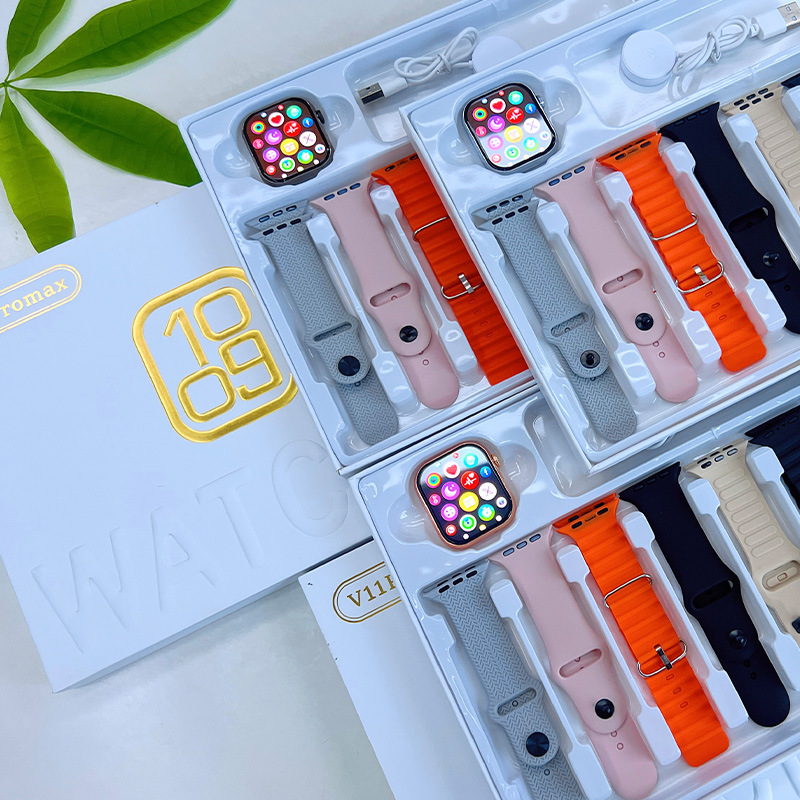 Cross-Border New V11Promax Smart Watch 7in1 Set Bluetooth Call Multi-Function Sports Watch Wholesale