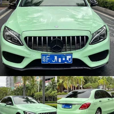 Car paint protective film Film - pet-material-crystal-gray-green-165m