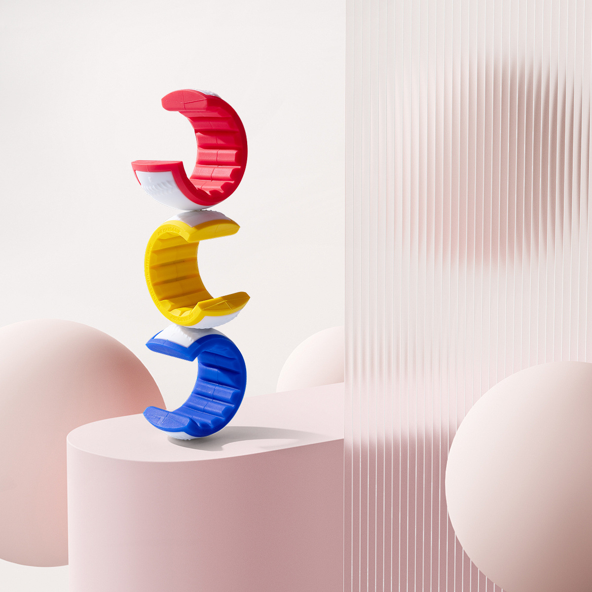 Industry's First C-Shaped Wristband Grip Strengthener, a Trendy Home Fitness and Office Stress-Relief Grip Strength Rehabilitation Gift