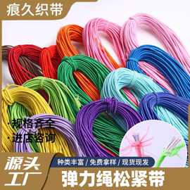 0.8-3mm材质彩色弹力绳手串细绳串珠圆松紧绳佛珠线穿珠橡筋绳