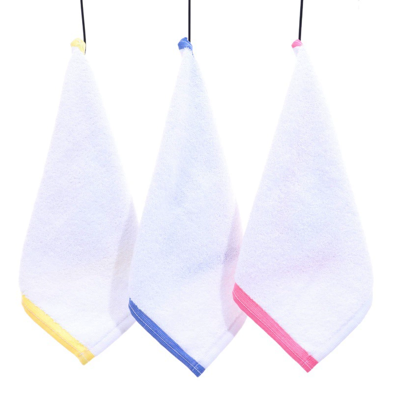 Цветные хлопчатобумажные маленькие квадратные полотенца для уборки кухни специальные цветовые полотенца Небольшой отель квадратные полотенца белые квадратные полотенца можно настроить