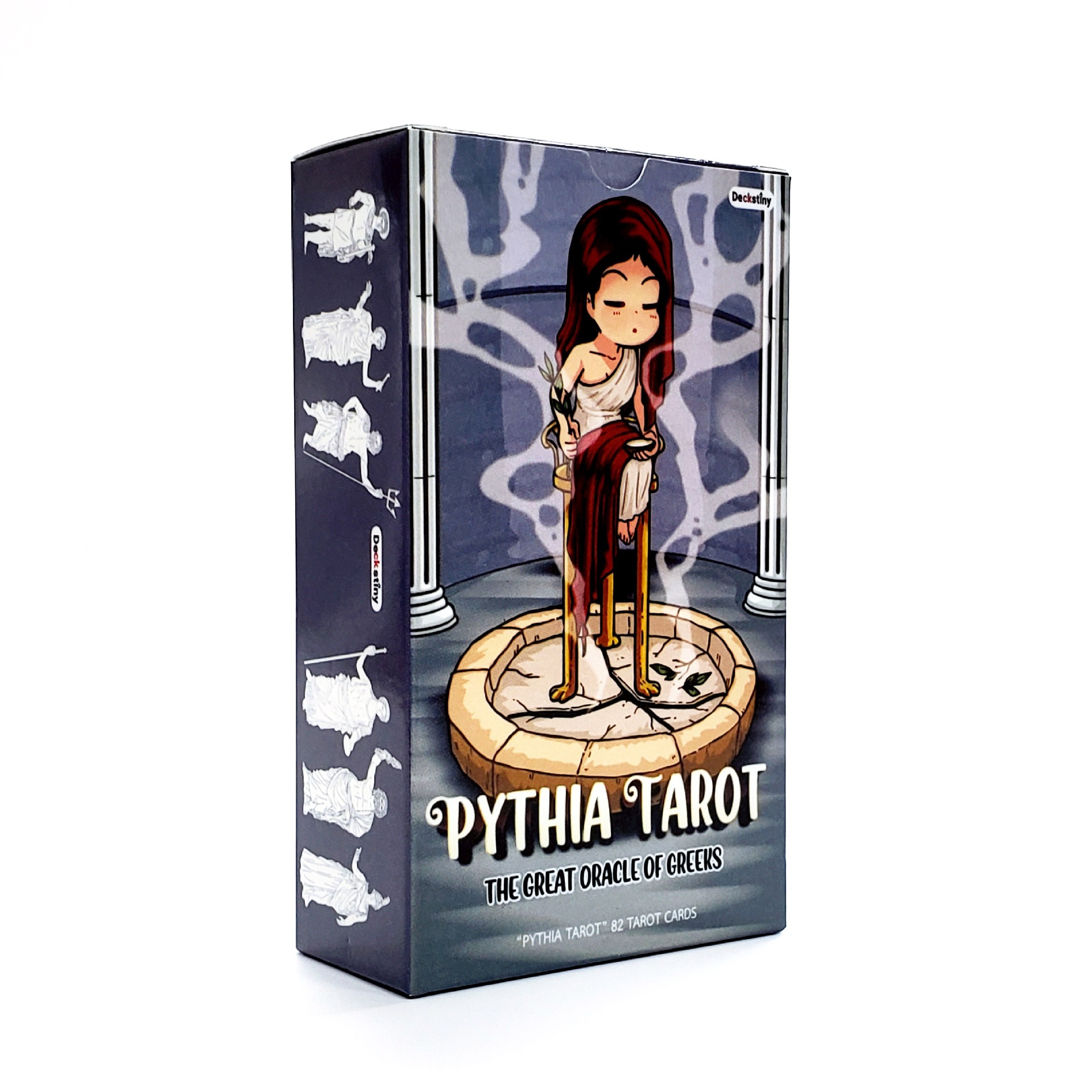Nuovo modello 2022 12×7 Carte da gioco dei tarocchi greci Pythia Articolo di tendenza transfrontaliero_voghion.com