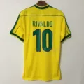 In 1998, Brazil's home court printed the number 10 RIVALDO
