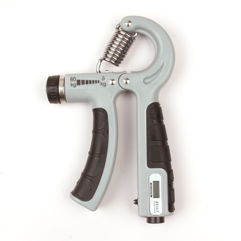 握力手トレーニング器5-60KGカウント調節可能練習手首力指力器フィットネス器具|undefined