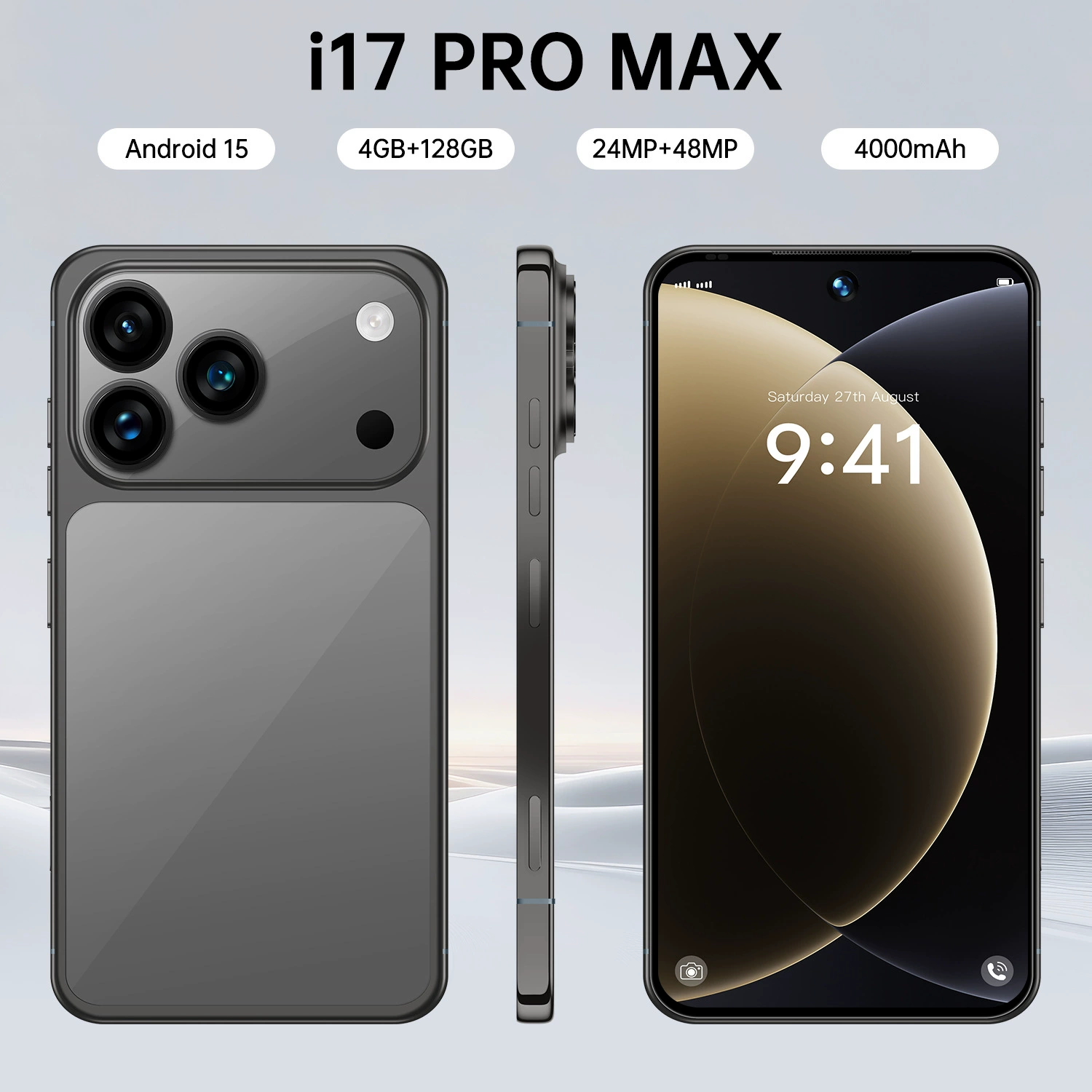 Компактный смарт-телефон 16 Pro Max, Android