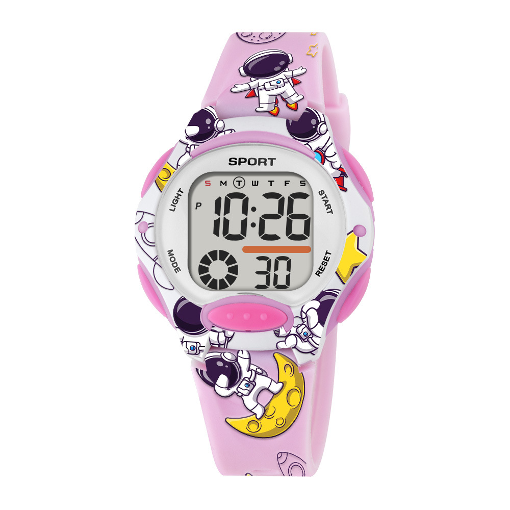 Nuevo reloj digital de alarma deportiva para niños y niñas al aire libre multifuncional nocturna para niños relojes electrónicos al por mayor