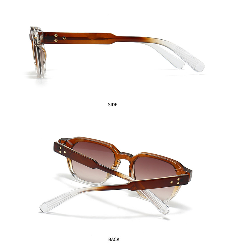 Commerce extérieur transfrontalier européen et américain à monture étroite LUNETTES DE SOLEIL à la mode, tir de rue, charme moderne, rétro LUNETTES DE SOLEIL 3406_voghion.com
