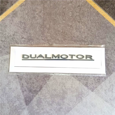 Car logo: Model 3 and Model Y - standard-high-end-matte-black-dualmotor-all-black-line