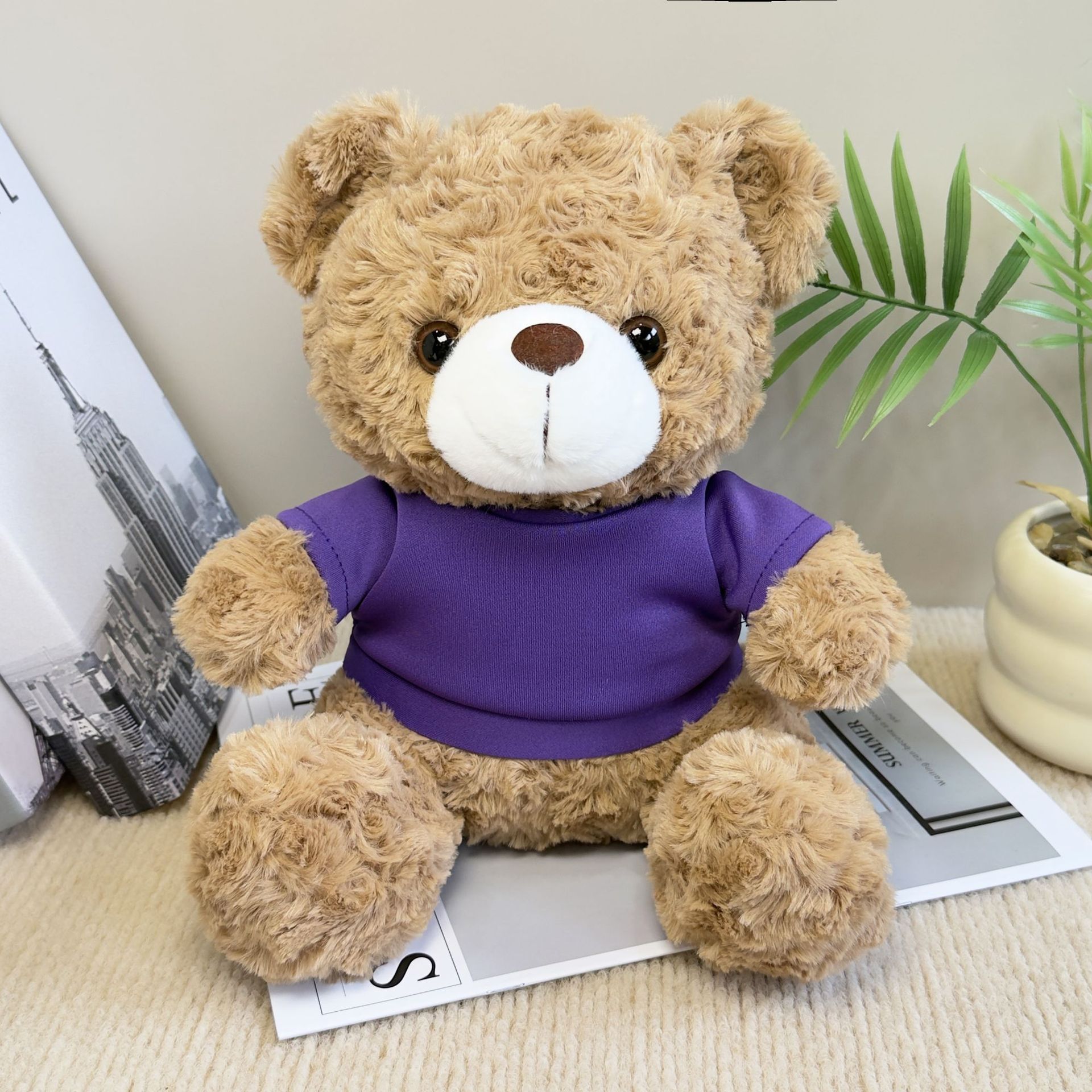 Osos de peluche abrazar osos muñecas muñecas agarrar muñecas regalo para niños impresión LOGO regalo juguetes de peluche