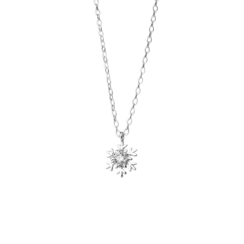 눈송이 목걸이 ---- 은