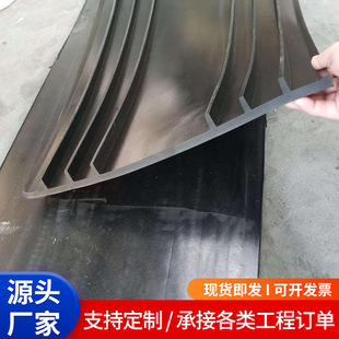 Rubber Water-Stop Belt, Center-Embedded Back-Mounted Construction Engineering, Removable Steel Edge National Standard Waterproof