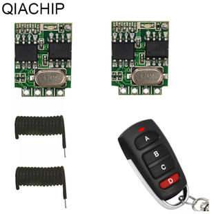 RX480-E superheterodyne RF wireless single decoding receiving module output high level relay on and off 433M