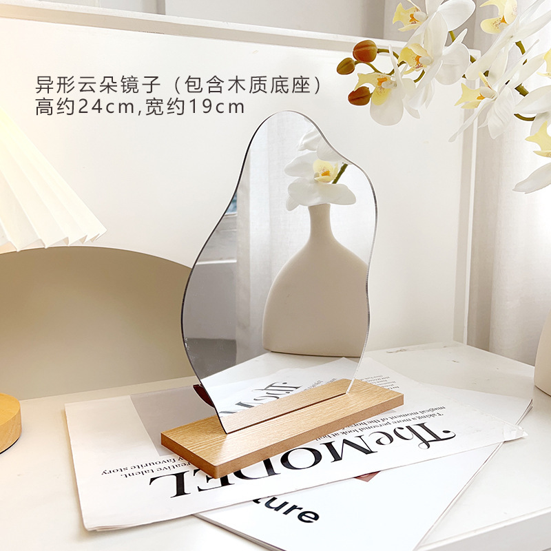 ★ objetos pequeños de fotos Gu Mei decoración de pastel de manicuras mesa de maquillaje de fotos de red área de fotos de diseño de productos atmósfera