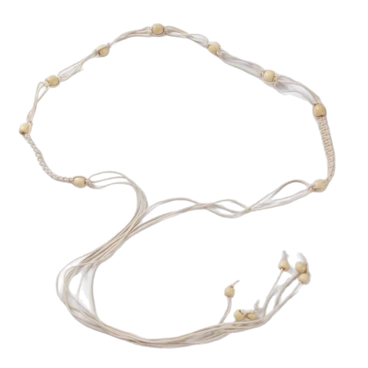 Belt New Style Hand-Woven Waist Rope Women's Versatile Decorative Skirt Ethnic Style Retro Fashion Bohemian Waist Chain