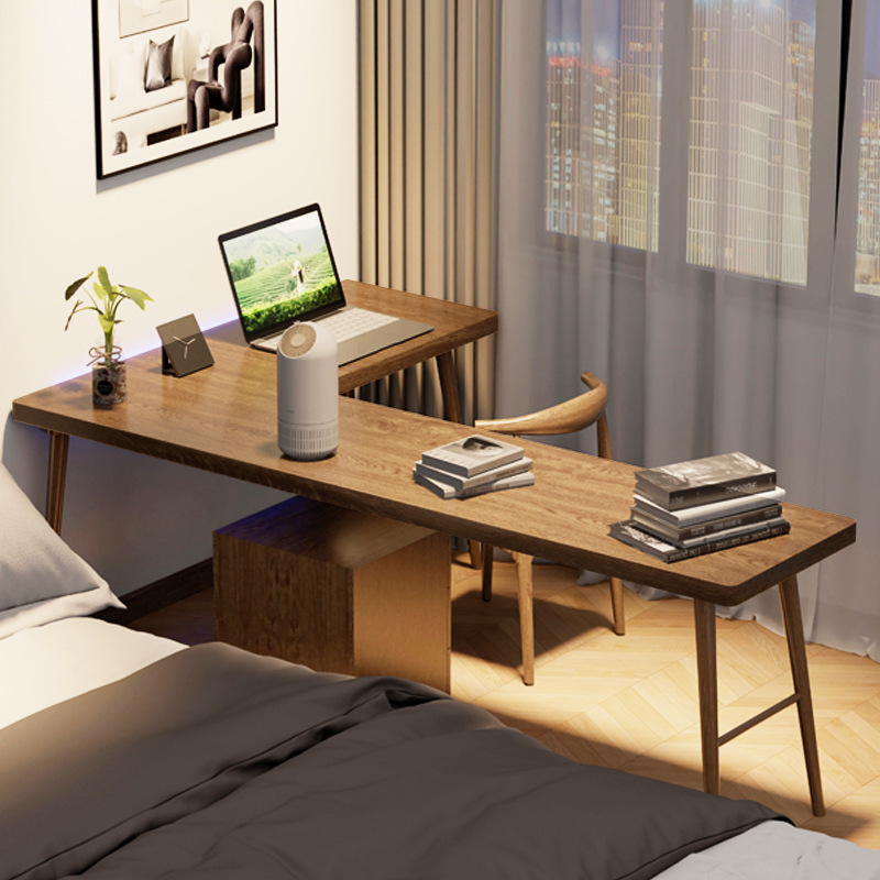 Solid Wood Corner Desk Bookshelf Log Double Computer Desk Home Corner Long Table L-shaped Workbench Writing Desk Solid Wood Corner Desk Bookshelf Log Double Computer Desk Home Corner Long Table L-shaped Workbench Writing Desk