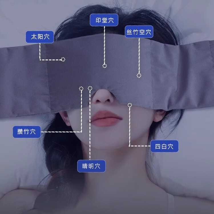 ヒュンダイ重力アイマスク睡眠遮光昼休み睡眠耳保護目の保護ホームマッサージ睡眠神睡眠装置ギフト|undefined