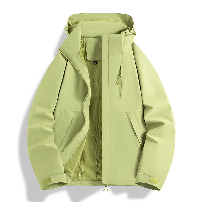 登山进藏连帽夹克防风防泼水三合一冲锋衣团建工作服定制批发LOGO|undefined