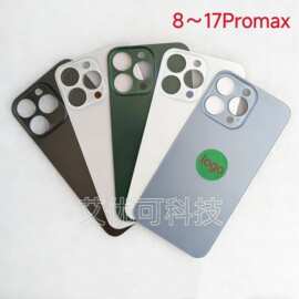一体冷雕免拆大孔后盖适用于iPhone11/12/13Pro电池玻璃手机后盖
