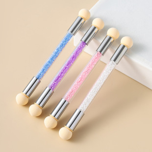 Nail Art Double Head Sponge Pen suit Gradient Dye Pen Nail Art Tool Gradient Pen Point Colored Pen Poke Pen