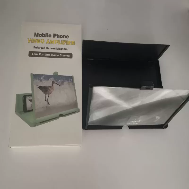 Заводской трансграничный новый усилитель экрана мобильного телефона HD 12-дюймовый большой экран, Складная Выдвижная настольная подставка оптом