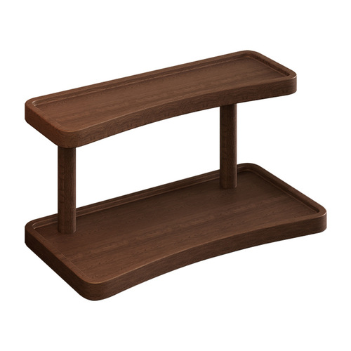 Solid Wood Desktop Shelf Home Bedroom Makeup Perfume Countertop Jewelry Display Stand Stepping Storage Rack Cup Rack