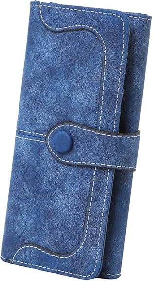 Suphiar personalizado comercio exterior transfronterizo larga billetera de damas Europa y América retro gran capacidad billetera de cambio multi-tarjeta