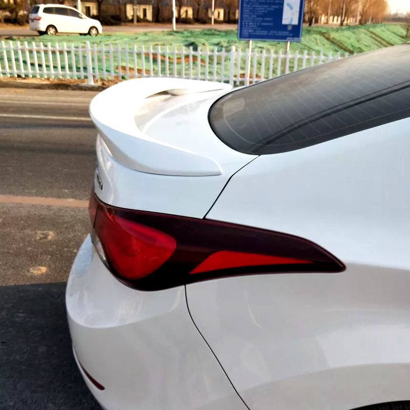 Suitable for 2012-2017 Hyundai Langdong Rear Wing Langdong Special Modified Painted Rear Wing with Light
