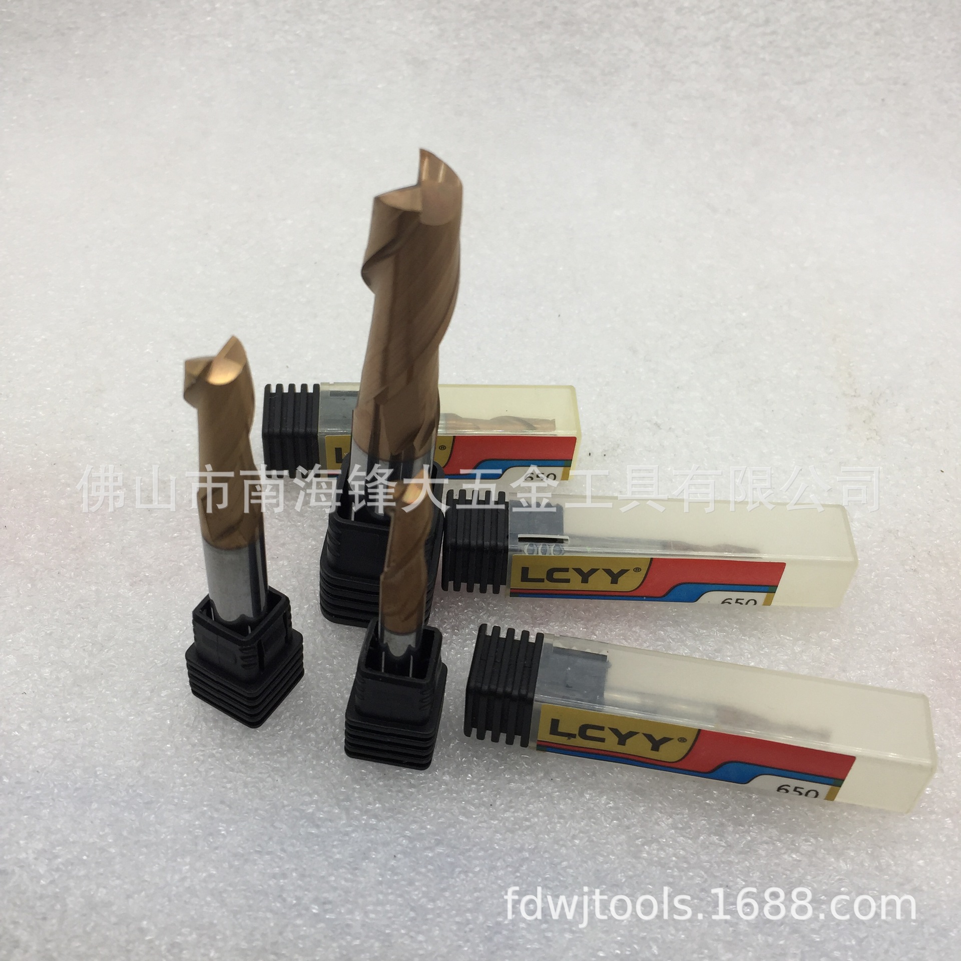 LCYY钨钢铣刀 HRC68度硬质合金铣刀 钨钢涂层平底刀 2刃立铣刀