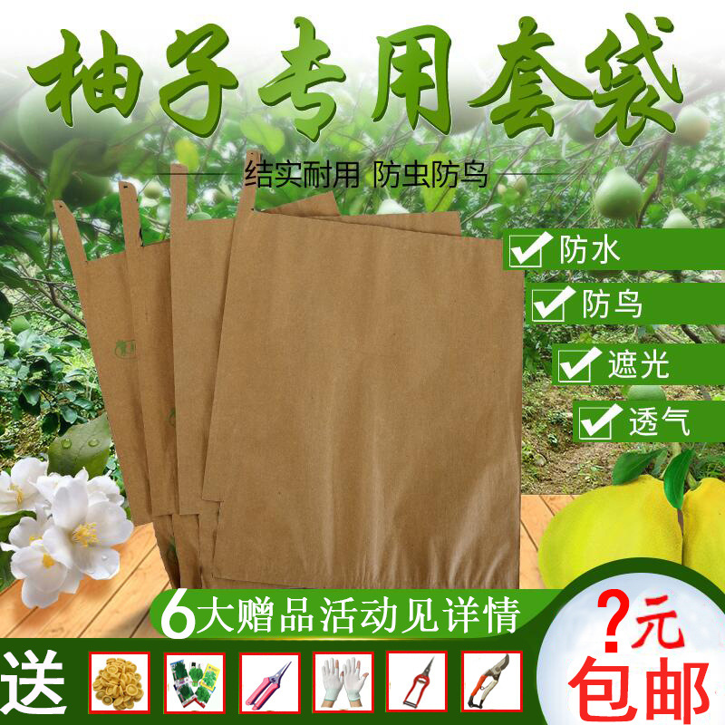 柚子专用套袋柚子套袋蜜柚套袋沙田柚套袋水果套袋葡萄柚套袋包邮