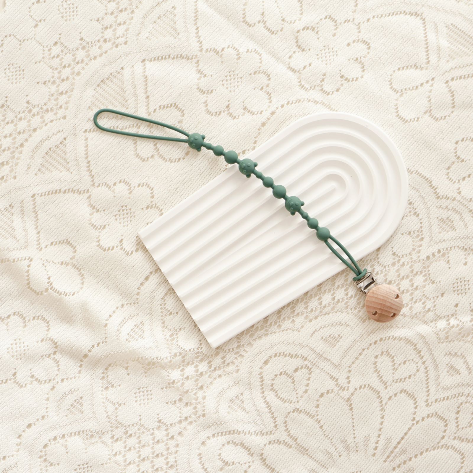 곰 녹색 젖꼭지 체인 (실제 샷 하이 퀄리티)