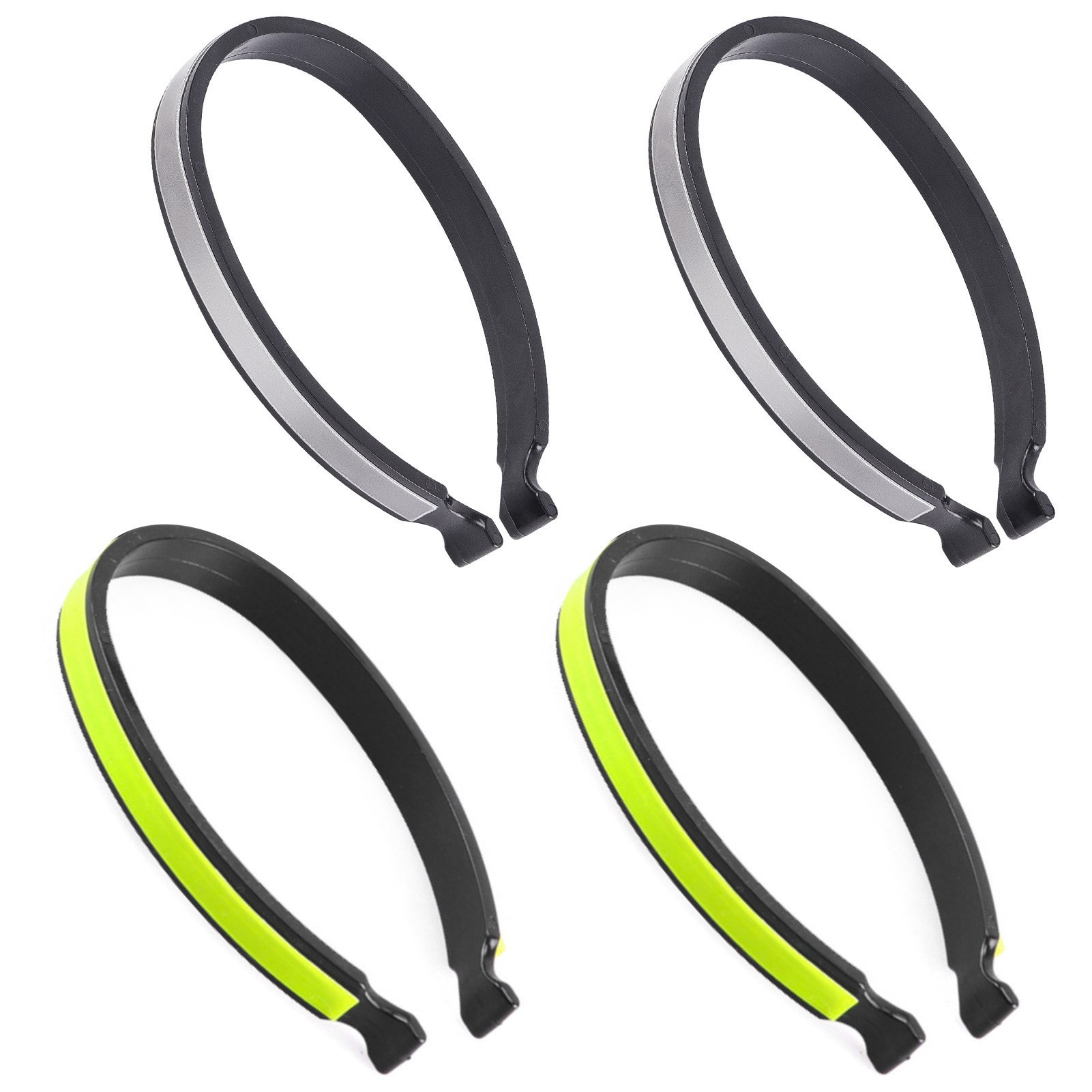 Bicycle Reflective Pants Clip Mountain Bike Riding Gear Pants Loop with Reflective Stickers Universal Type