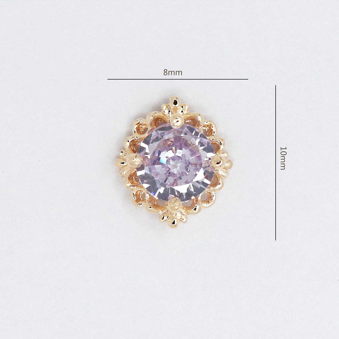 TN6984 oro luz púrpura