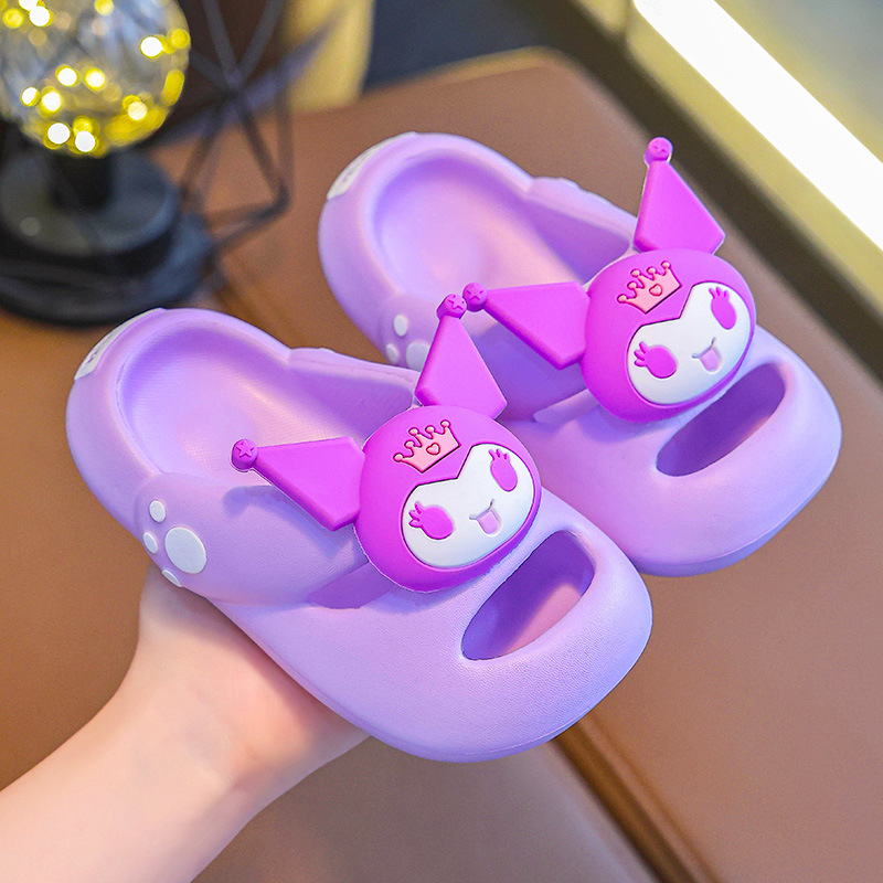 2024 nuevos niños del verano zapatillas de bebé jardín zapatos de los niños zapatillas Niñas lindo de la muchacha sandalias