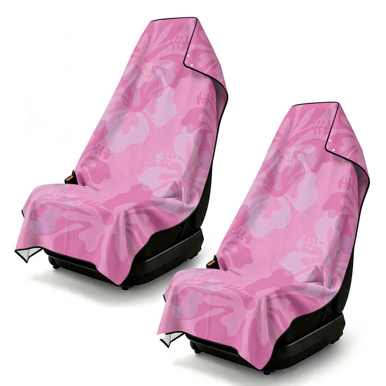 2-piece dual-use car seat cover, ultra-fine fiber, can be used as a beach towel, printed car protective seat cover 13