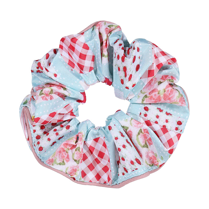 Sendai super inmortal flor gran intestino anillo de cabello para niños nuevo atado bola cabeza temperamento cabello de verano simple tocado al por mayor