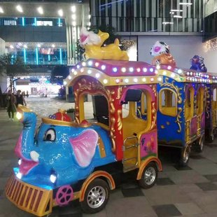 Unpowered Sightseeing Train in Tourist Attractions and Shopping Malls, Electric Train That Can Seat People