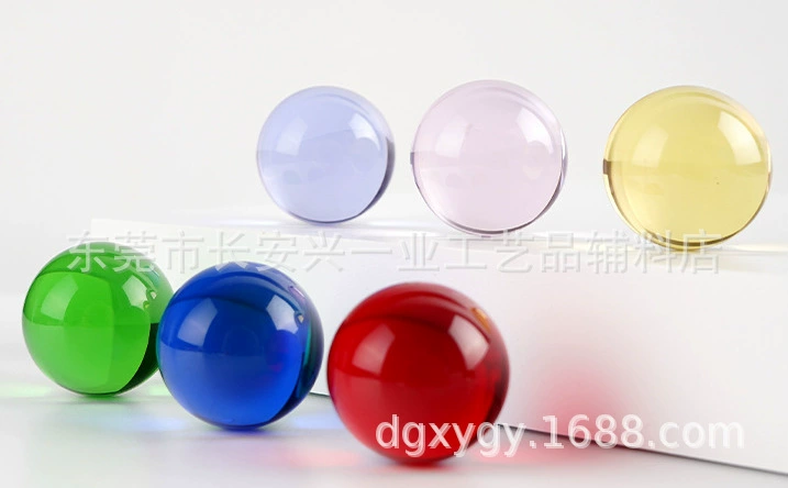 Производитель поставляет красочные прозрачные стеклянные шарики диаметром 20 мм, гладкие стеклянные шарики без пузырьков.