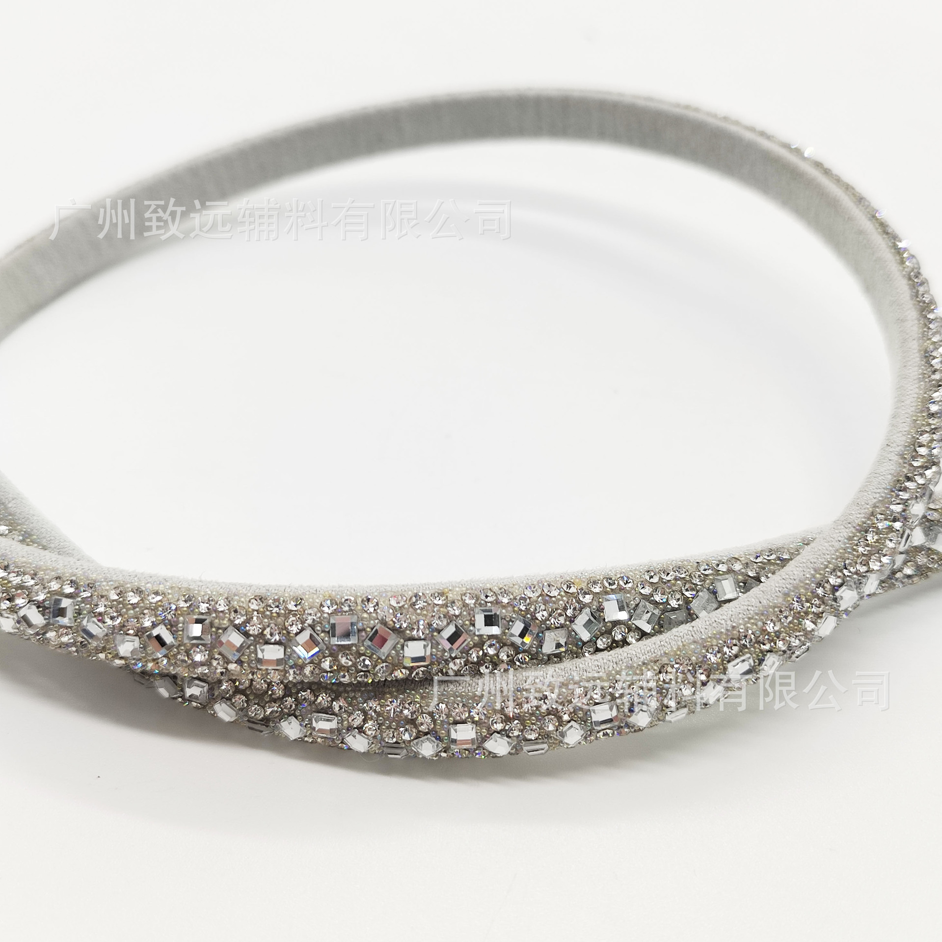 Cuentas semicirculares transfronterizas, tiras, pedrería, accesorios de ropa DIY, materiales para calzado, sombreros, pinzas para el pelo, cordones para zapatos, tirantes, accesorios