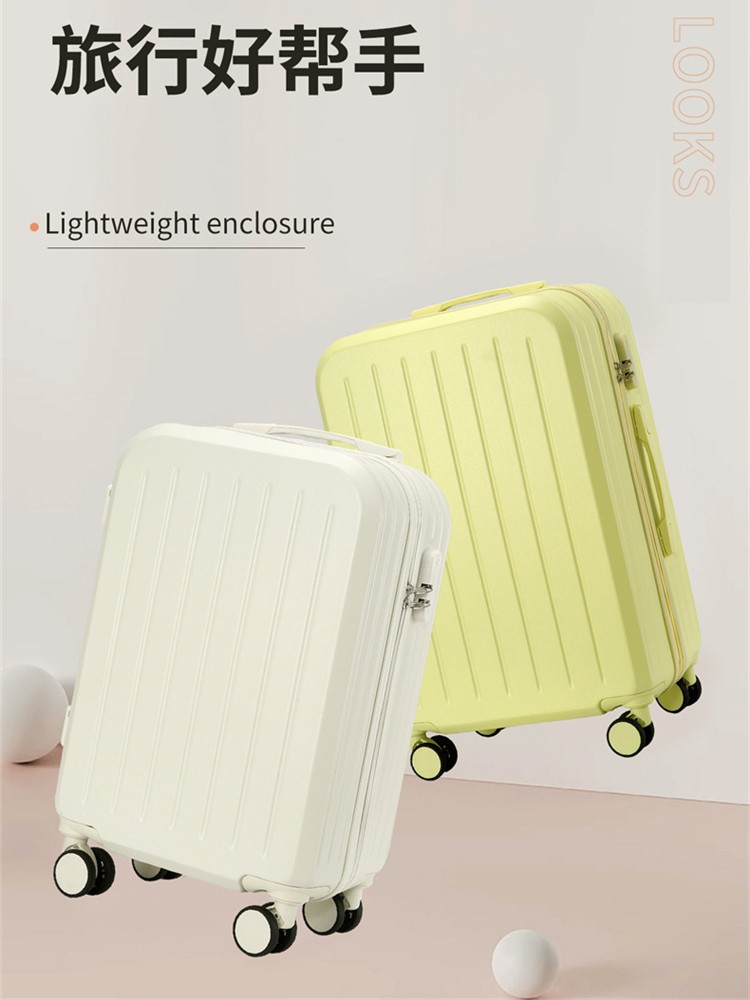 Koffer 20 Zoll Universalrollen Trolley Koffer Leiser Zahlenkombinationskoffer Robust und langlebig Großvolumiger Studentenreisekoffer Handgepäckkoffer