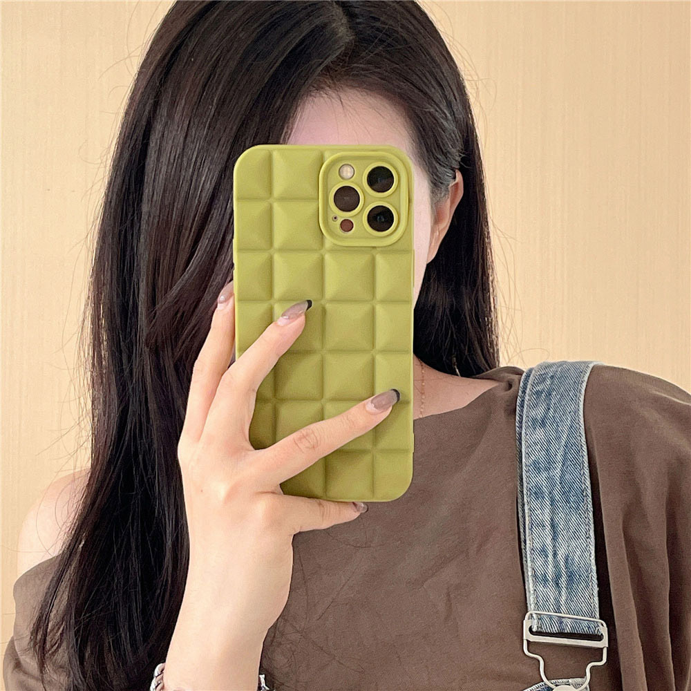 Fashion Lingge Tpu   Phone Cases display picture 5