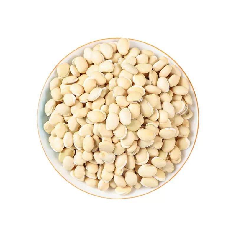 White Hyacinth Bean Bai Bian Dou 500g Dried Seeds for Soup and Congee Yunnan Origin in use