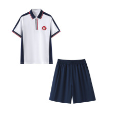 江西省萍乡市校服儿童中小学生运动套装班服园服夏季短袖两件套