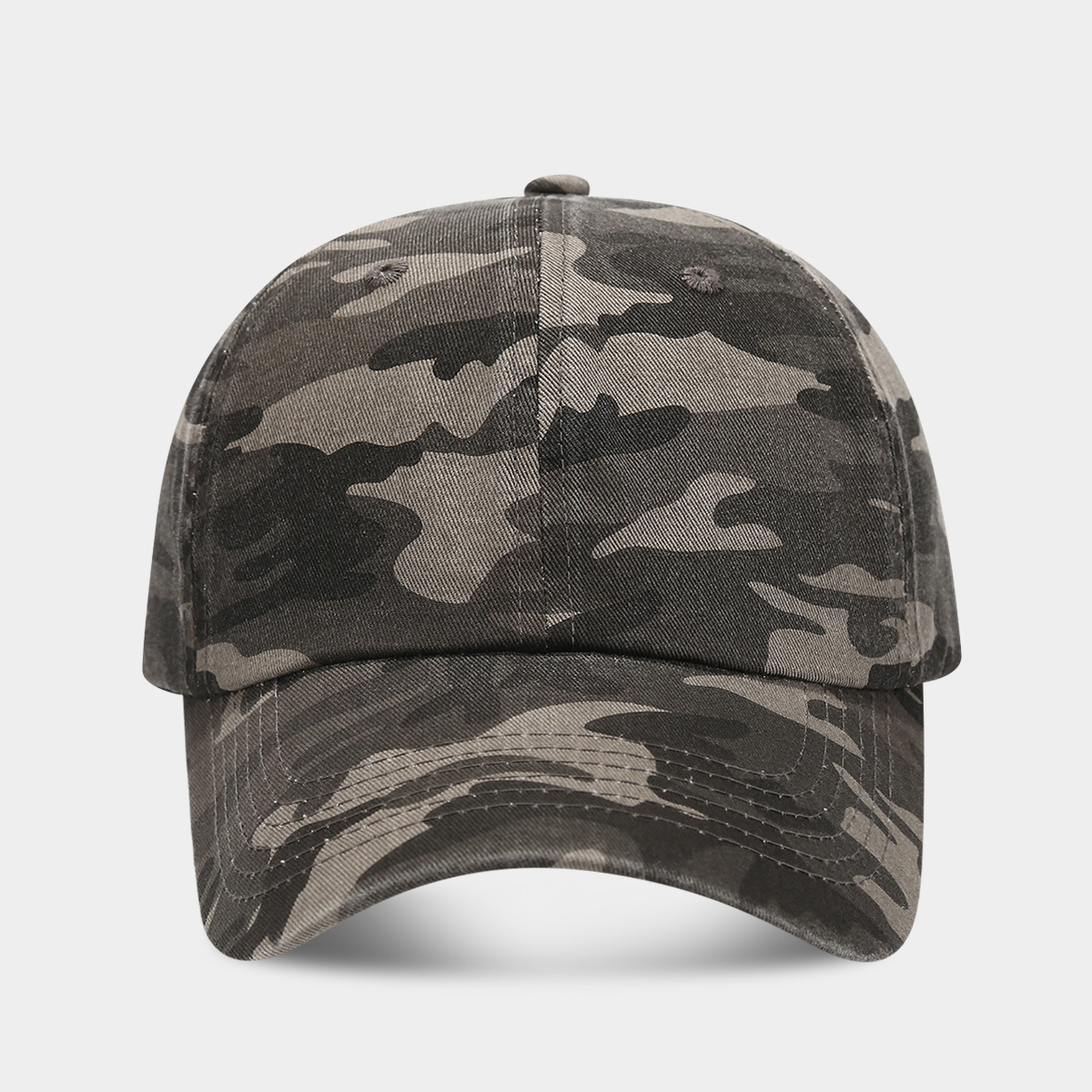 Retro americano camuflaje suave top viejo sombrero de béisbol sombrero de sombrero