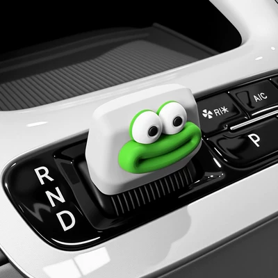 Sürətlər qutusu və əl tormozu başlıqları, Proton/Emas5 Center Console Gear - star-wish-original-car-gray-green-sausage-mouth-gear-shift-cover